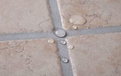 Tile Grout Sealing Process Step Image
