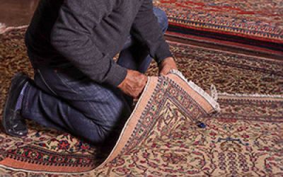 Area Rug Inspection Process Step Image