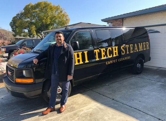 Owner Hi Tech Steamer With Cleaning Van