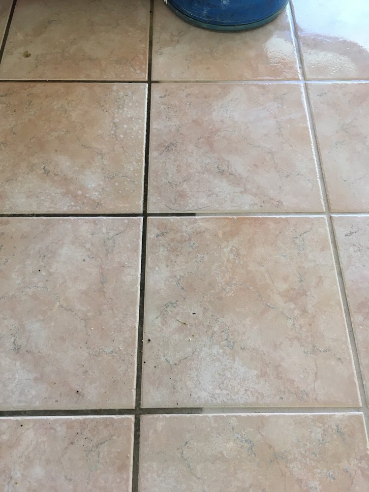 Tile &Amp; Grout Cleaning Before