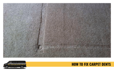 How To Fix Carpet Dents?