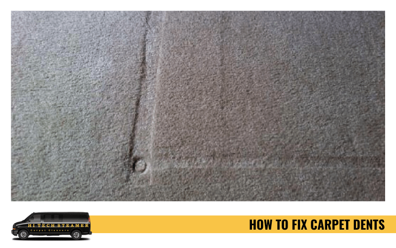 How To Fix Carpet Dents