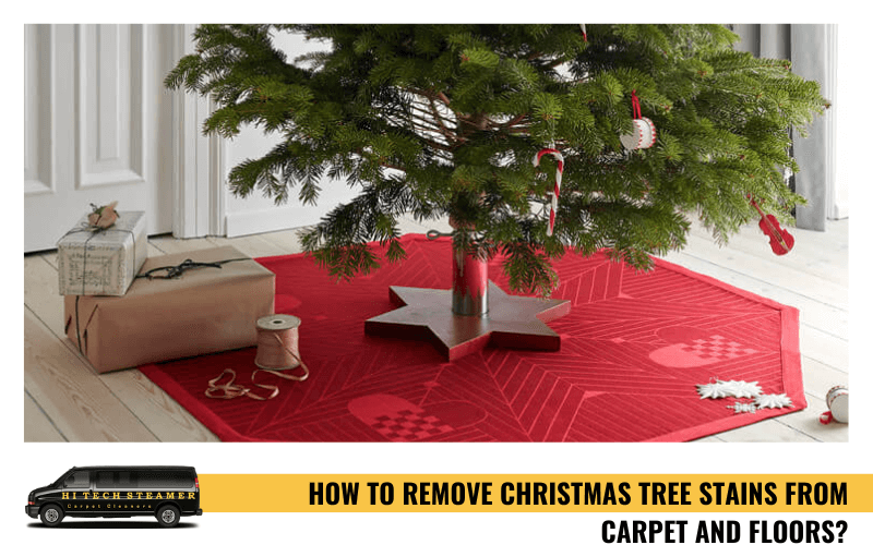 How To Remove Christmas Tree Stains From Carpet and Floors