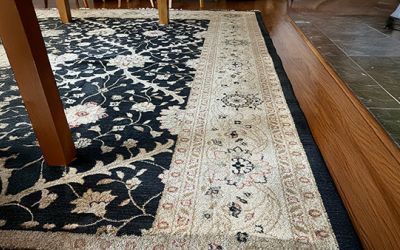 Deep Clean Area Rug Process Step Image