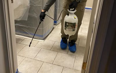 Tile Pre Treatment Cleaning Process Image