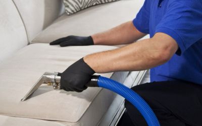 Upholstery Deep Cleaning Process Image